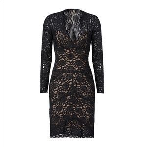 Nicole Miller Black Lace dress